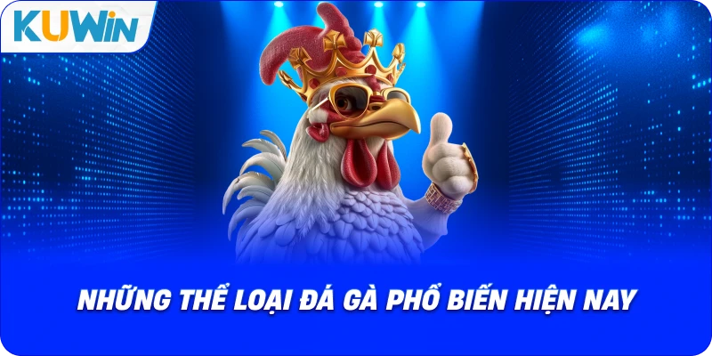 những thể loại đá gà phổ biến hiện nay